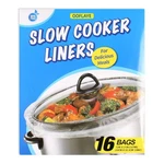 16 Slow Cooker Liners, Disposable Multi Use Cooking Bags,large Size Fit .... Fixed Price $12.79.