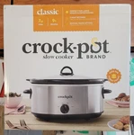 Crock-pot SCV700-SS Qt. Manual Slow Cooker -nib!. Fixed Price $34.99.