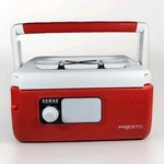 Presto Nomad 6-QUART Traveling Slow Cooker Red 0601102 Euc. Fixed Price $42.49.