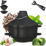 Aurionix Cast Iron Garlic Roaster With Handle & Wood Stove Steamer Pot, Veget.... Fixed Price $92.47.