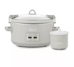 Crock-pot 7 Qt & Carry Slow Cooker W/ Touch Control Lid(box Closed). Fixed Price $45.00.