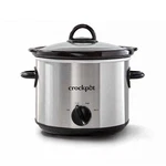 Crockpot 3 Qt Black/silver Stoneware Slow Cooker. Fixed Price $36.51.