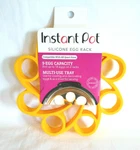 Instant Pot Egg Rack 6.25 Inch Silicone Holds 9 New Yellow. Fixed Price $17.99.