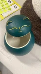 Luxshiny Food Storage Jar Tea Container With Lid Canister. Fixed Price $12.00.