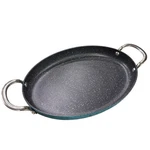 Curtis Stone Dura-pan Nonstick 12.6" Oval Do It All Multi Use Turquoise Blue. Fixed Price $40.00.