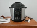 Farberware 6 Quart Programmable Digital Pressure Cooker - Silver/black. Fixed Price $79.90.