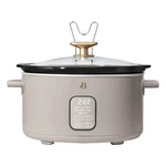Beautiful 6 Qt Programmable Slow Cooker By Drew Barrymore Porcini Taupe. Fixed Price $29.99.