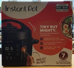(Z288) New Instant Pot 4QT Rio Mini 7-IN-1 Multi-cooker Pressure Quarts Black. Fixed Price $79.90.