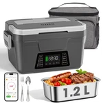 Cordless Electric Lunch Box 1.2L Portable Heated Battery Powered 248 Herrfilk. Fixed Price $154.99.