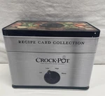 Crock Pot Recipe Collection Cards Tin Box. Sunbeam. Fixed Price $7.79.