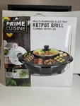 Prime Cuisine Hot Pot Grill Combo With Lid. Fixed Price $45.99.