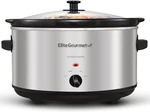 Stainless Steel Slow Cooker, Dishwasher-safe With Tempered Glass Lid, Cool-touch. Fixed Price $62.67.