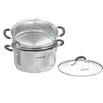 Sunhouse 3.1 Steamer Pots With Lid 2-TIER Quart,. Fixed Price $49.38.
