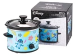 Disney's Stitch 2-QUART Counter Top Slow Cooker Easy Clean Up Blue Floral Design. Fixed Price $40.00.