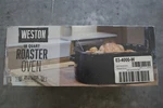 Weston 18 Quart Roaster Oven , Black (03-4000-W). Fixed Price $44.99.