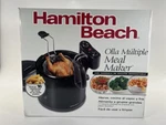 Hamilton Beach Meal Maker Multi Cooker #35137 Fryer Steamer New In Unopened Box. Fixed Price $98.00.