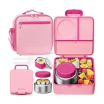 Fimibuke Kids Bento Lunch Box With Food Jar, Leakproof Toddler ... Usa Fast Ship. Fixed Price $55.58.