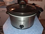 Rival Quart Black & Stainless Steel Cooker Crock Pot SCR-503 No Damage! Works!. Fixed Price $20.00.