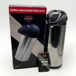 Vtg Thermos Nissan Thermal Vacuum Pump Pot 2 QT/1.9 Stainless Glass Liner Nob. Fixed Price $34.99.