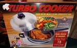 Turbo Cooker 4 1 Cooking System Steam Roast Bake Fry Nos Unused. Fixed Price $59.49.