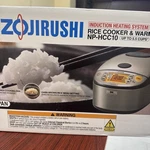 Zojirushi NP-HCC10XH Induction Heating System Rice Cooker And Warmer 5 Cup New. Fixed Price $300.00.