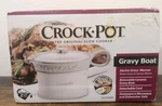 New Crock Pot Boat Electric Gravy/syrup Warmer Ceramic SCCPVG000 2.25 Cup. Fixed Price $34.95.