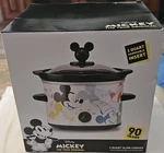 Disney Mickey The True Original Qt Slow Cooker Removable Insert MIC-200. Fixed Price $24.47.