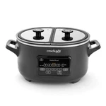 Crock-pot Dual-pot 3.7 Qt. Ceramic Multicooker & Programmable Slow Cooker, Black. Fixed Price $169.99.