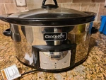 Crock-pot SCCPVP600-S Smart-pot 6-QUART Slow Cooker, Stainless Steel. Fixed Price $70.00.