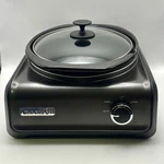 Crock Pot 3.5-QUART Hook Up Slow Cooker SCCPMD3-CH Black Multi Connectable Works. Fixed Price $59.99.