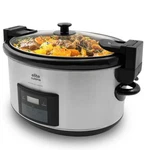 Best Price! Elite Cuisine MST512 8.5QT. Stainless Steel Programmable Slow Cooker. Fixed Price $72.55.