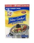 Home Select 10815-24 Slow Cooker LINERS,3 Quarts. Fixed Price $11.99.
