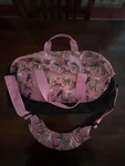 Wildkin Duffel Bag Pink Horse Print Kids Travel Gym Overnight Tote Nwot. Fixed Price $11.77.