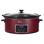 8 Quart Programmable Slow Cooker, Kitchen Appliances, Perfect Small A.... Fixed Price $93.11.