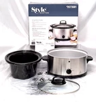 Slow Cooker Style Selections 3.5 Qt Crock Pot Cooking Dinner Granny Core New!. Fixed Price $28.66.