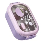 Aunmas Stainless Steel Lunch Box, 2 Compartment Metal Containers Purple. Fixed Price $33.24.