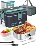 Eocolz Electric Lunch Box Food Heater Warmer 100W, 1.8L Portable Heated. Fixed Price $34.54.