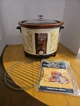 Vintage Hamilton Beach Scovill 6 Qt Crock Watcher Slow Cooker Tested. Fixed Price $70.00.