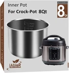 Original Inner Pot For Crock 8 Quart - Stainless Steel Replacement Fo.... Fixed Price $66.45.