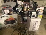 Chefman Roaster Oven, Parini Hot Pot & Mixer, Nix, Wisp, Culinarian Lot. Fixed Price $400.00.