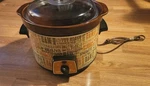 Vintage 70'S 5.5 Qt Slow Cooker Crockpot Montgomery Ward 86-46532 Retro Tested. Fixed Price $50.00.