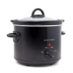 Elite Gourmet 3QT Slow Cooker Stainless Steel With Adjustable Settings. Fixed Price $20.00.