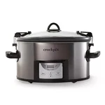Crock-pot 7QT & Carry Programmable Easy-clean Slow Cooker Stainless Steel:. Fixed Price $65.00.