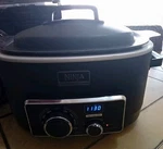 Ninja 3-IN-1 Cooking System MC703 15 Multi-cooker Slow Stove Top Oven Works. Fixed Price $45.50.
