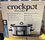 Crock-pot 6 Quart & Carry Programmable Slow Cooker Digital Timer Steel New. Fixed Price $79.97.