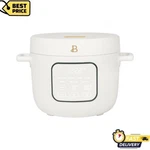 Beautiful 14-CUP Cooked, 6-CUPS Uncooked Electric Rice And Grain Cooker, White. Fixed Price $52.99.