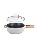 The Pioneer Woman 3.5L Electric Skillet, Linen Speckle. Fixed Price $39.99.