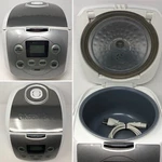 Rice Expert Multi-cooker 8 Cup White/ss Model GP-EA-RCR001. Fixed Price $65.00.