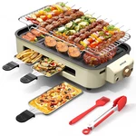 Aoran Kitchen Indoor Grill Electric Smokeless 1500W Versatile Griddle. Fixed Price $59.99.