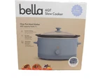 Bella 6.0 Qt Manual Slow COOKER,3 Temp Setting,ceramic Nonstick,stoneware Pot. Fixed Price $46.95.